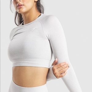 Gymshark Vital Seamless Long Sleeve Crop Top
